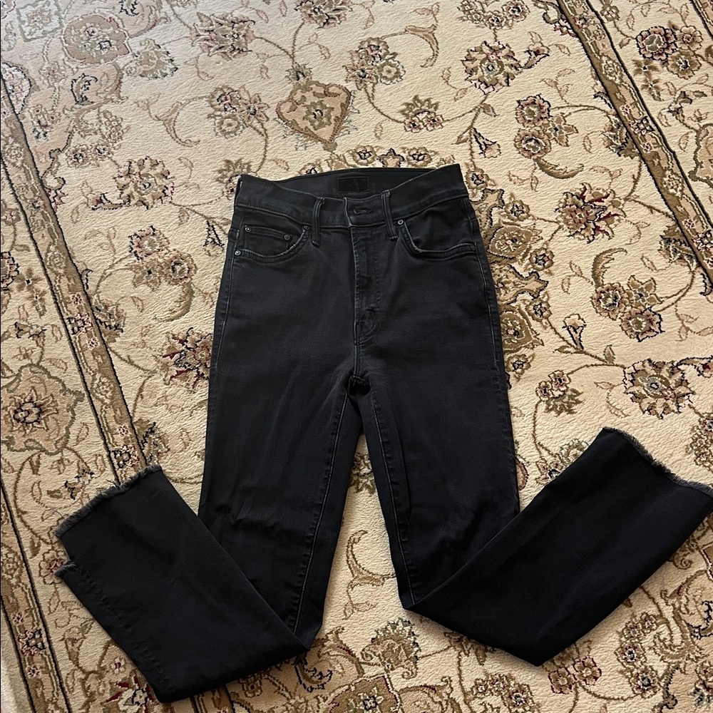 Mother “The Insider Crop Step Fray” Size 24
